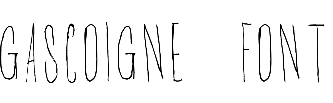 Font Gascoigne Font