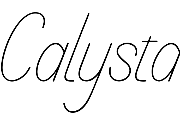 Font Calysta