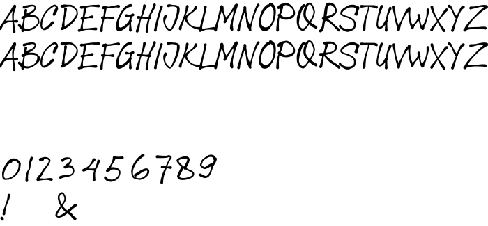 Font Joe Tasliman