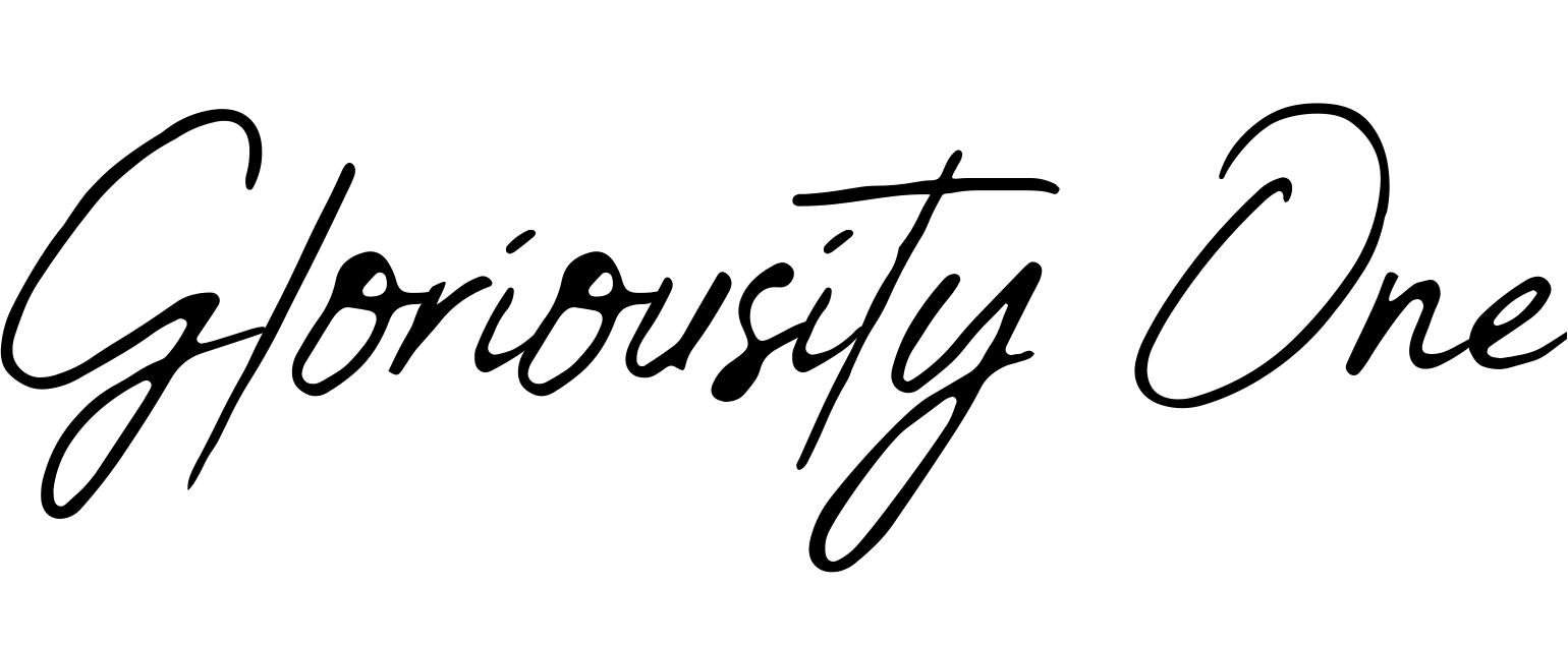 Font Gloriousity One