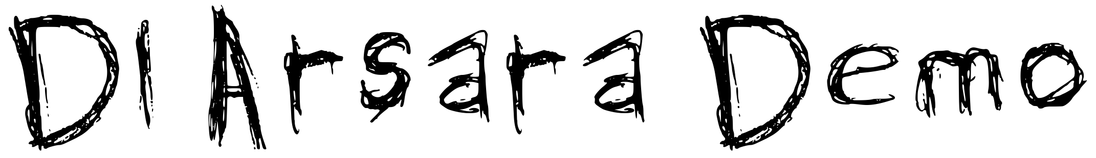 Font Dl Arsara Demo