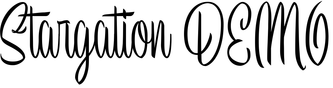 Font Stargation DEMO