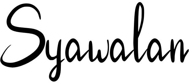 Font Syawalan