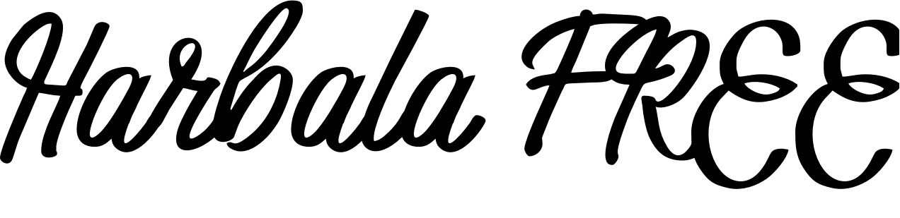 Font Harbala FREE