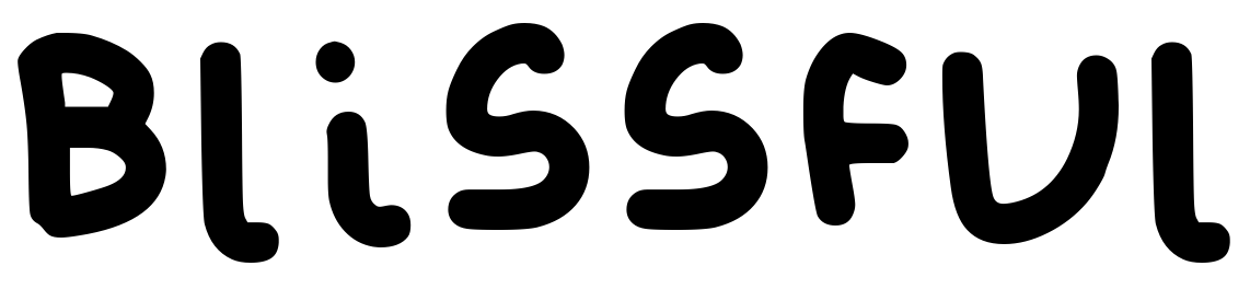 Font Blissful
