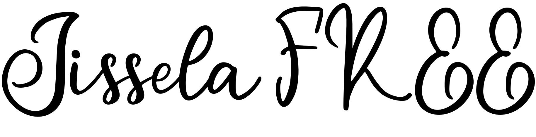 Font Jissela FREE