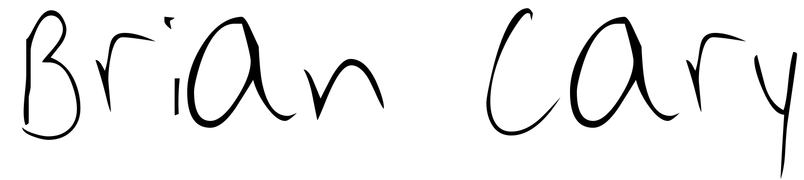 Font Brian Cary