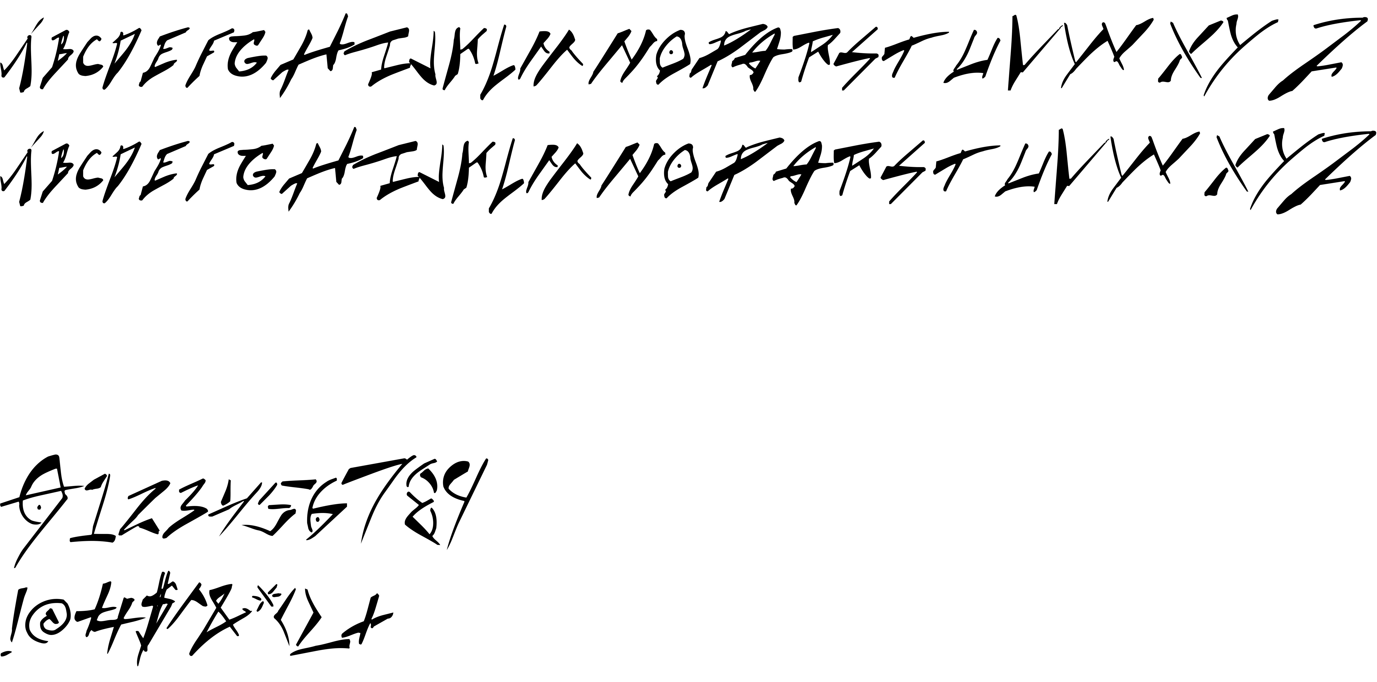 Preview font Cock Boat