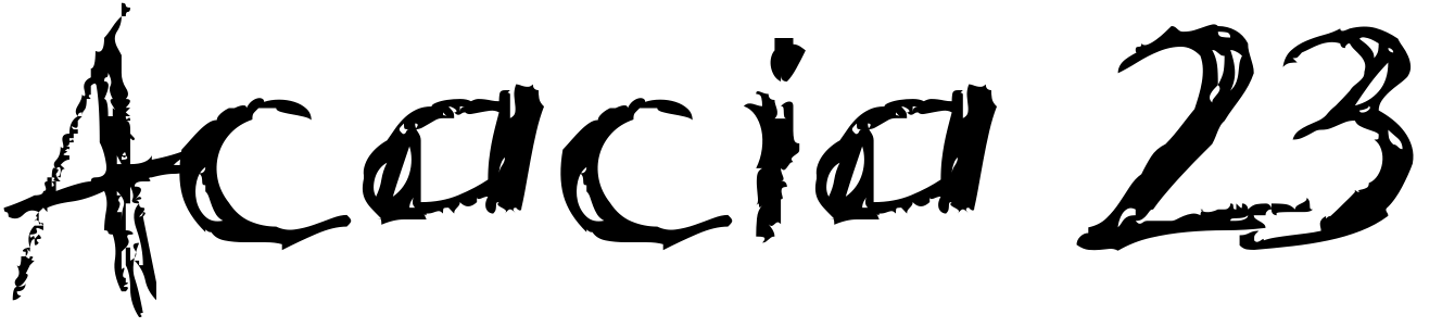 Font Acacia 23