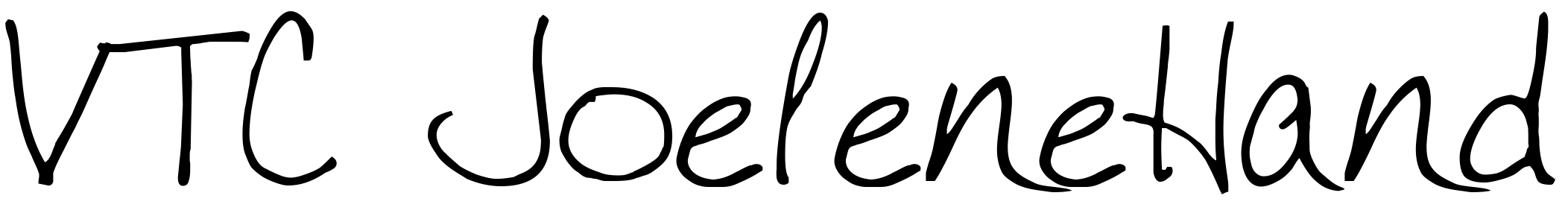 Font VTC JoeleneHand