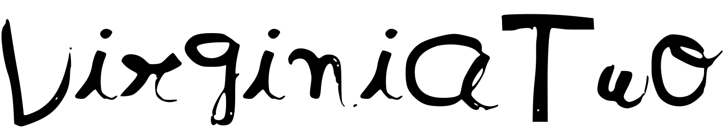 Font VirginiaTwo