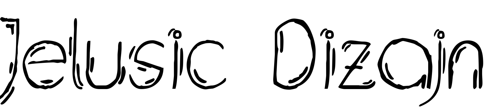 Font Jelusic Dizajn
