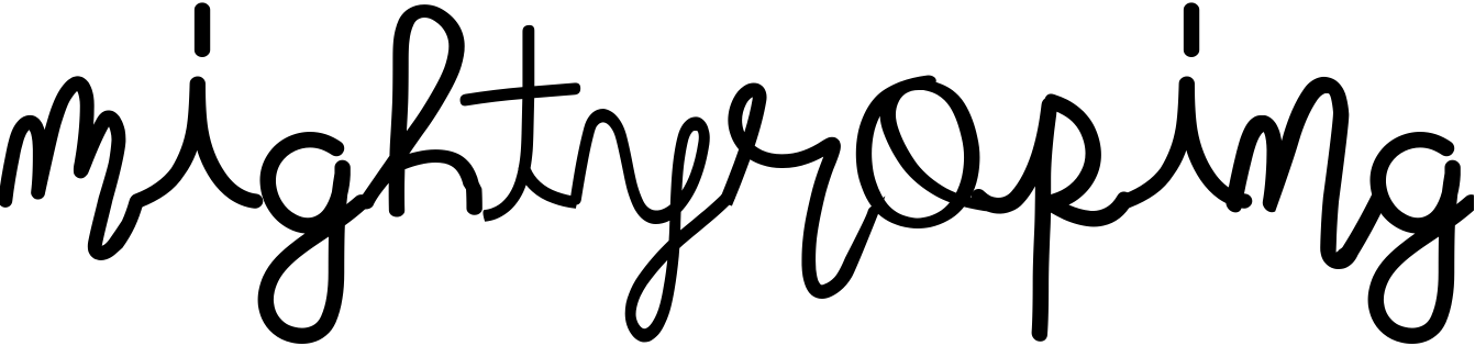 Font mightyroping