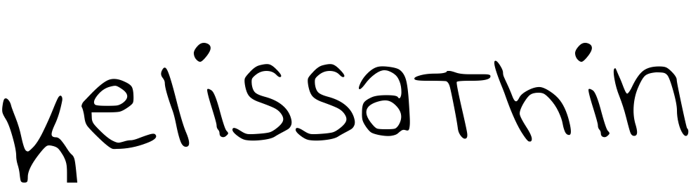 Font KelissaThin