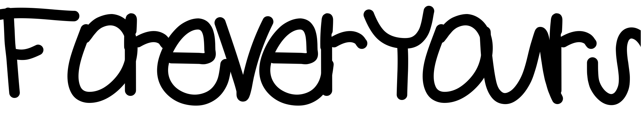Font ForeverYours