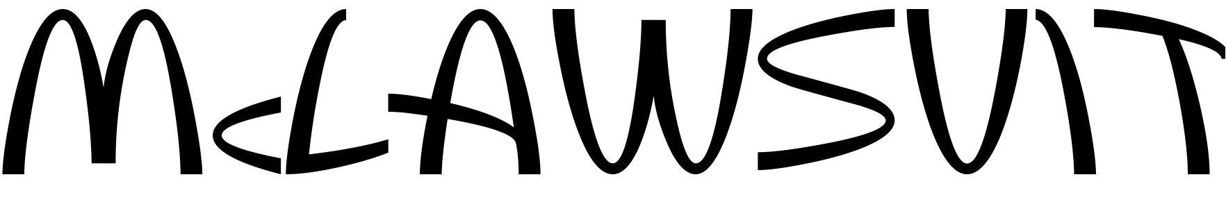 Font McLawsuit
