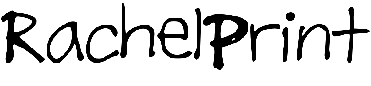 Font RachelPrint