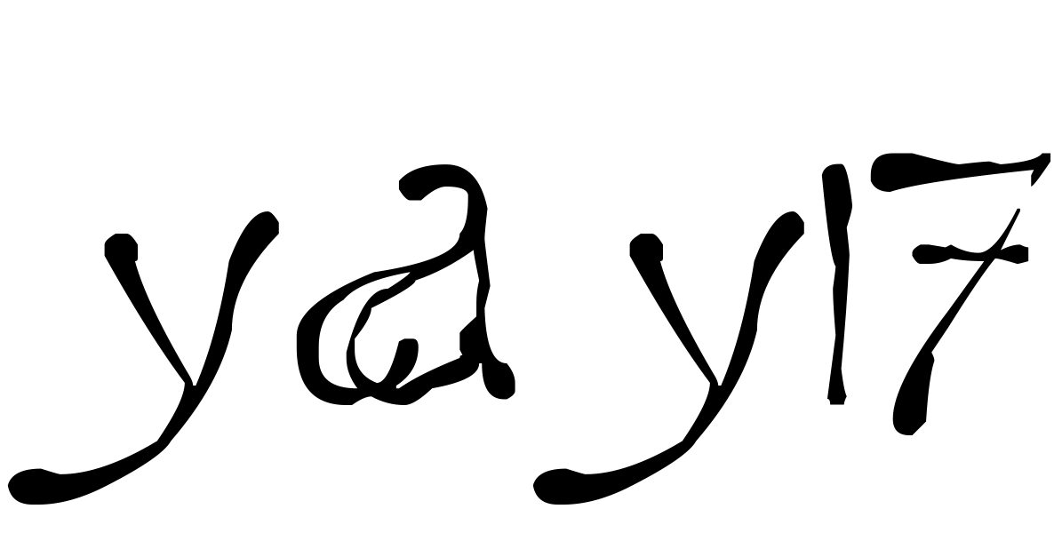 Font yay17