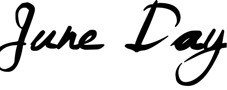 Font June Day