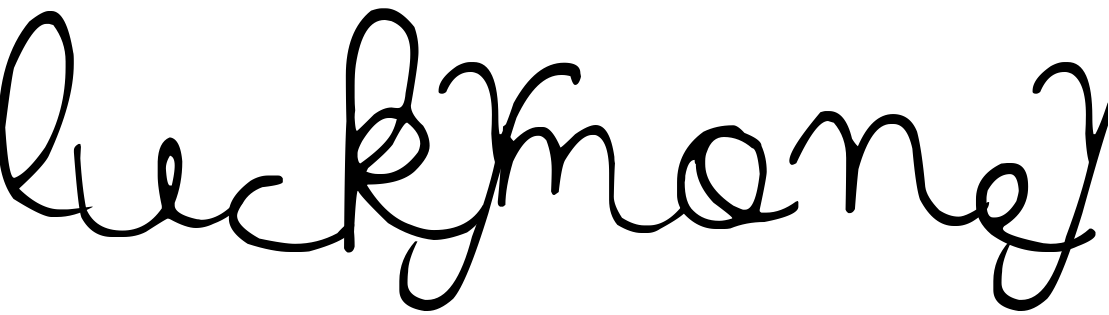 Font LuckyMoney