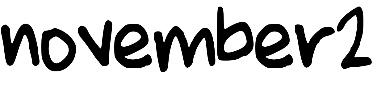 Font november2