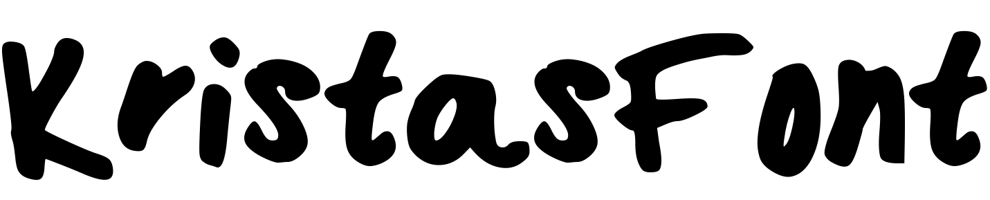 Font KristasFont