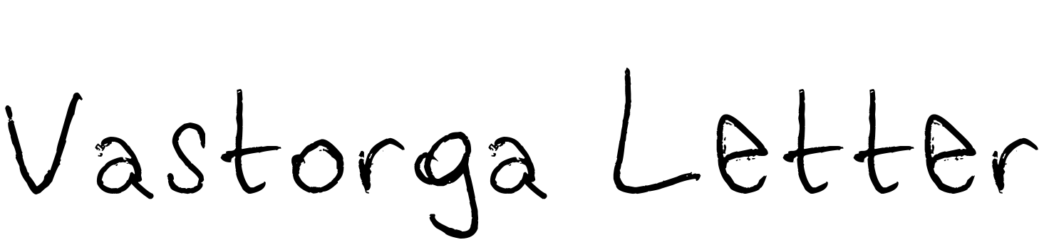 Font Vastorga Letter