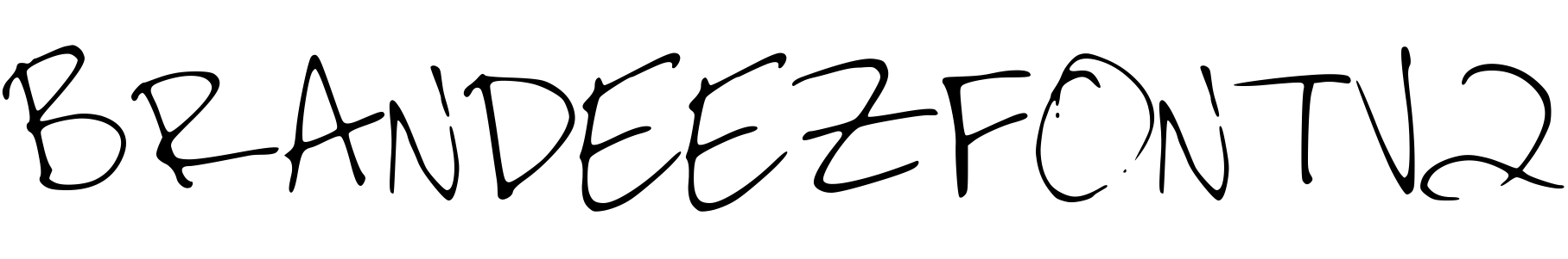 Font BRANDEEZFONTV2