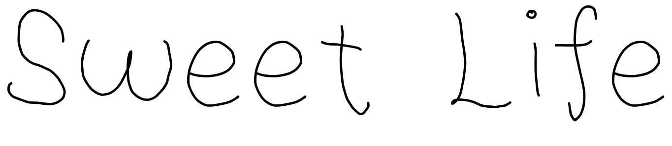 Font Sweet Life