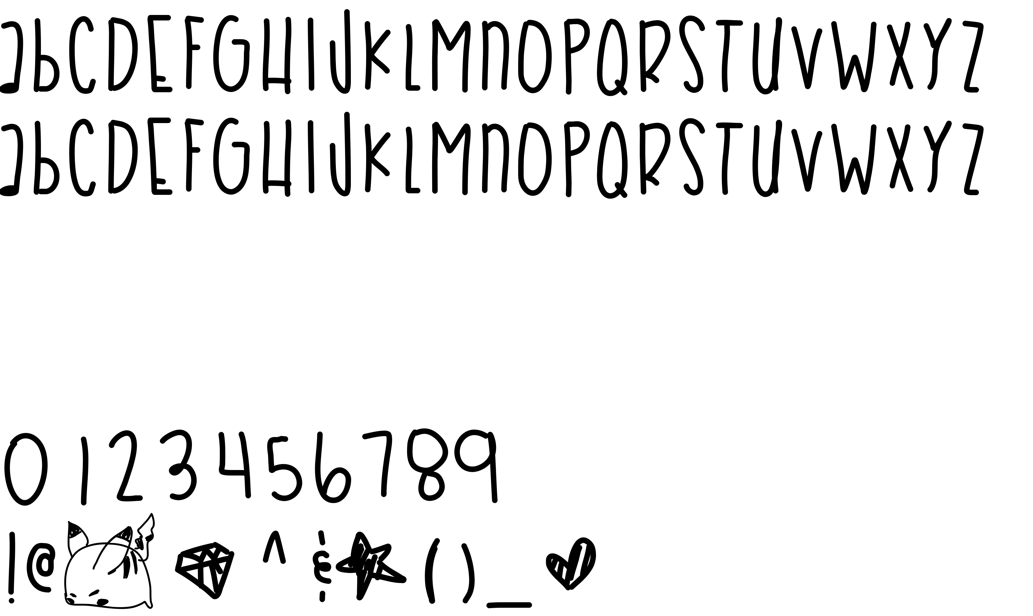Preview font CoralSea