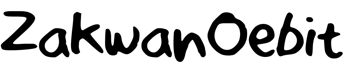 Font ZakwanOebit