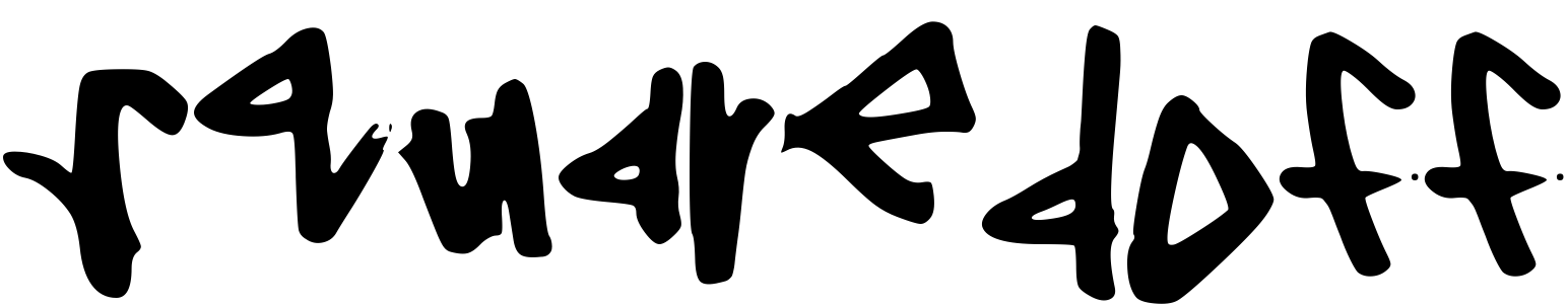 Font SquaredOff