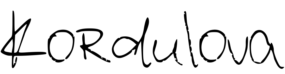 Font Kordulova