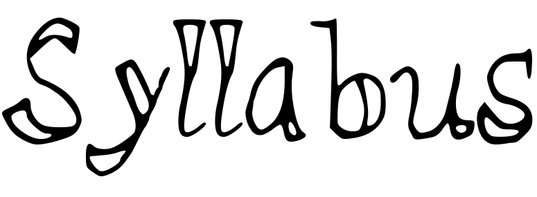 Font Syllabus