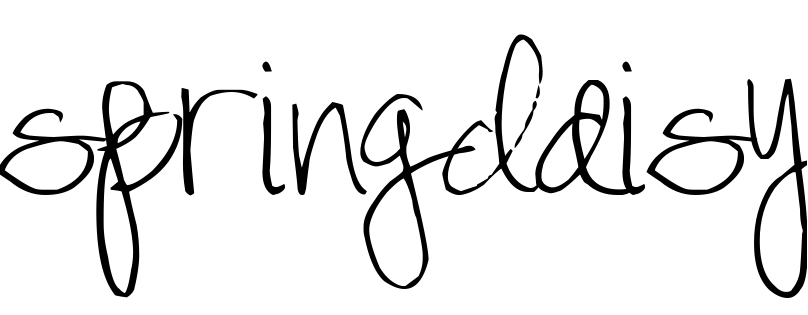 Font SpringDaisy