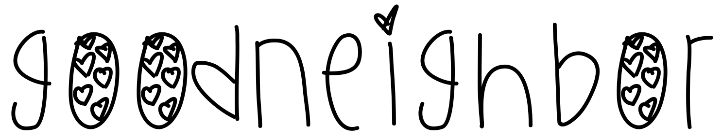 Font GoodNeighbor