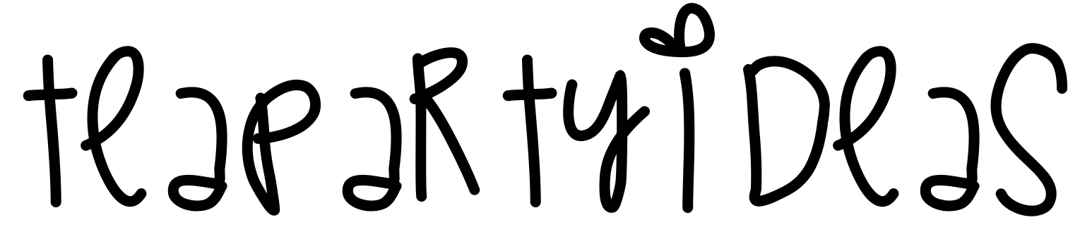 Font TeaPartyIdeas