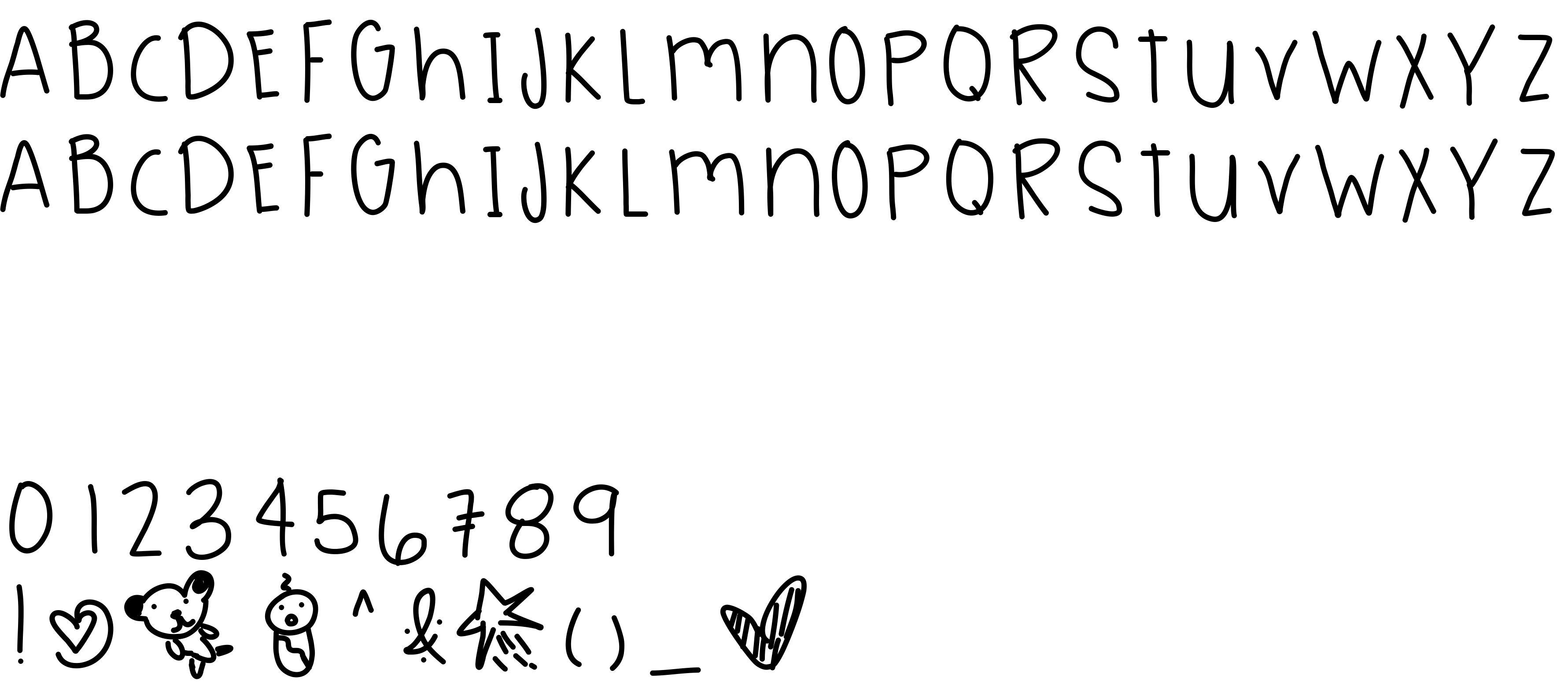 Preview font SeaGreen