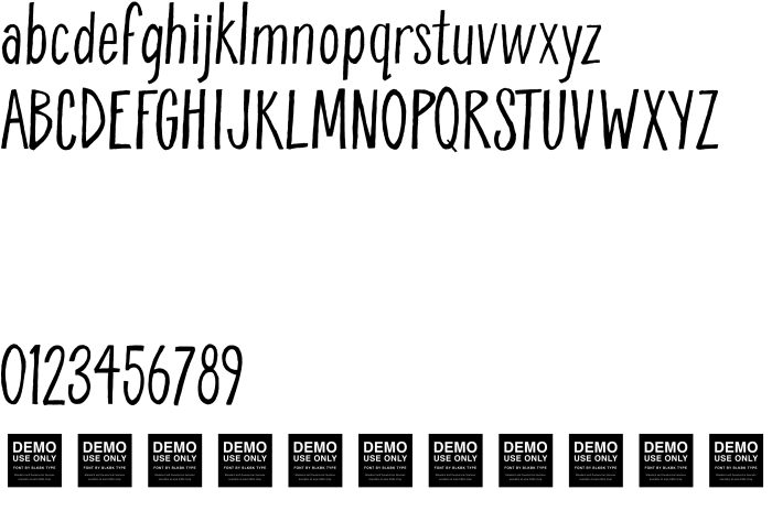 Font Breathe Easy - Demo