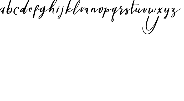 Font Yellove DEMO