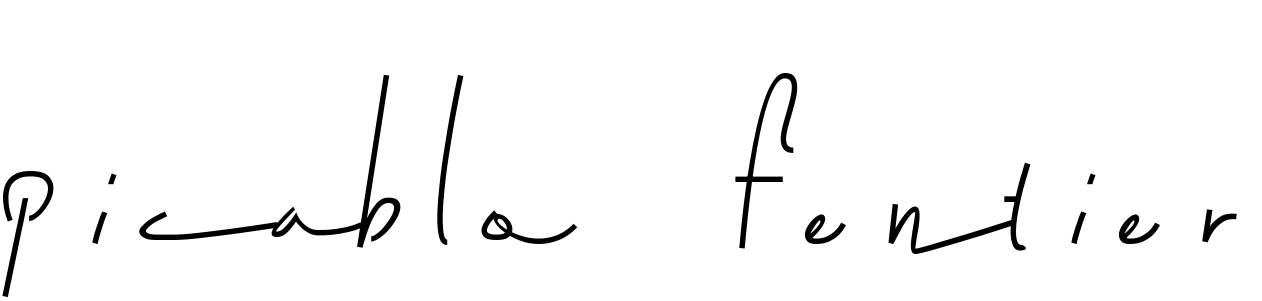 Font picablo fentier