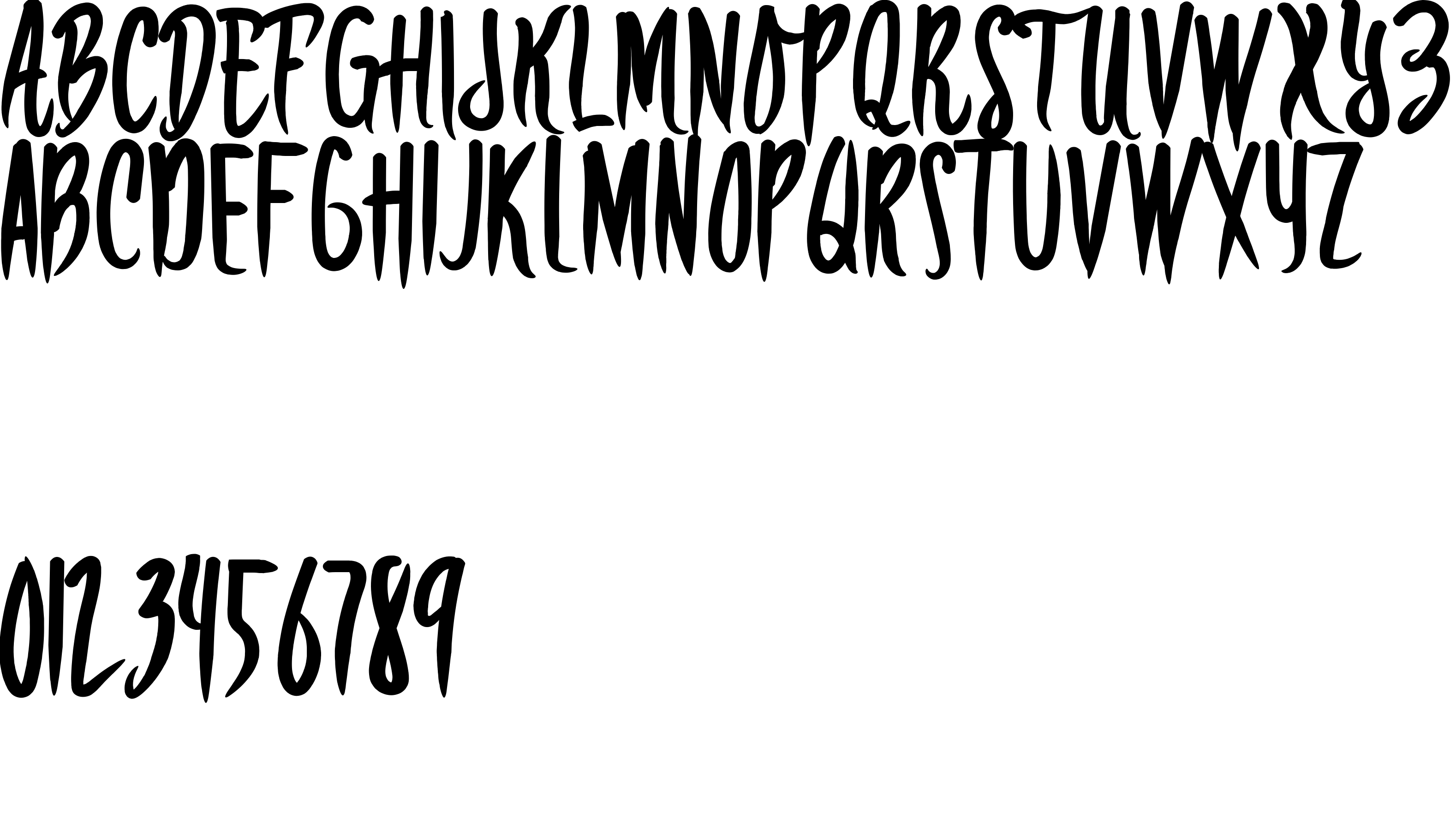 Preview font RISKERA DEMO