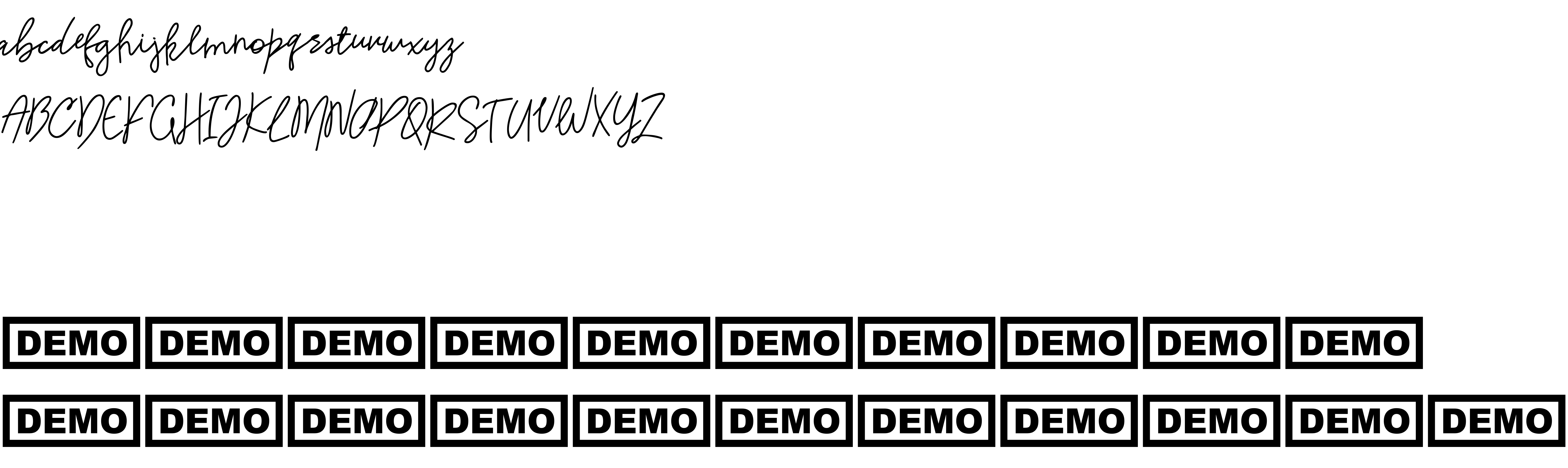 Preview font Rishangle