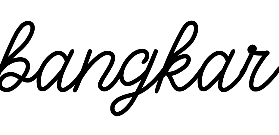 Font bangkar