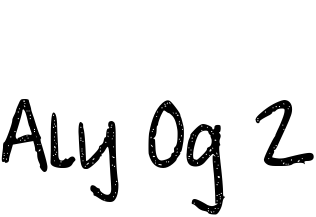 Font Aly Og 2