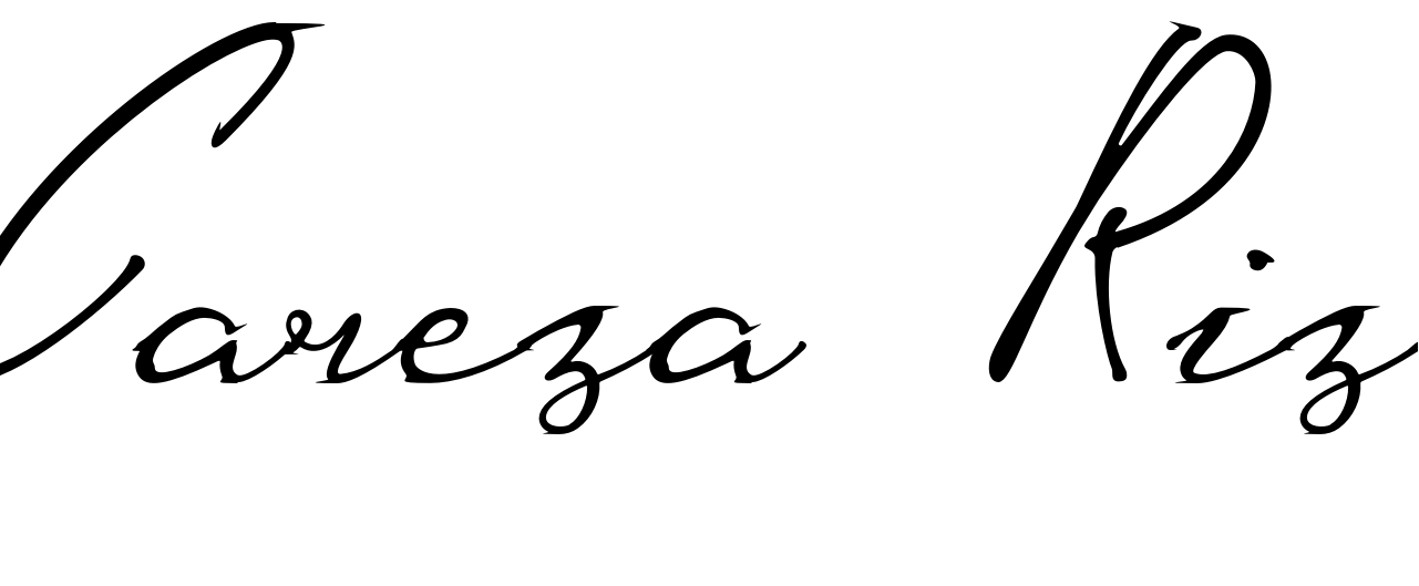 Font Careza Riz