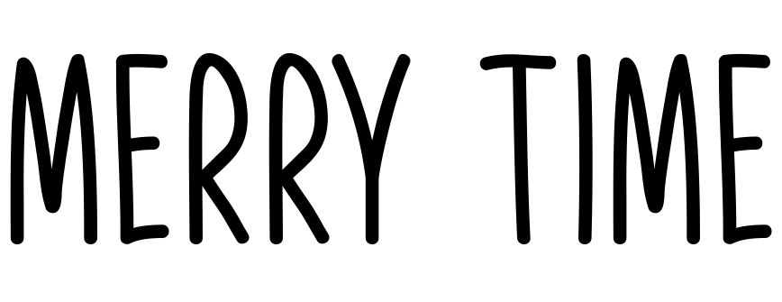 Font Merry Time