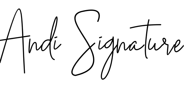 Font Andi Signature