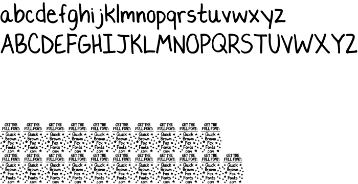 Font Lauren C. Brown (Demo Version)