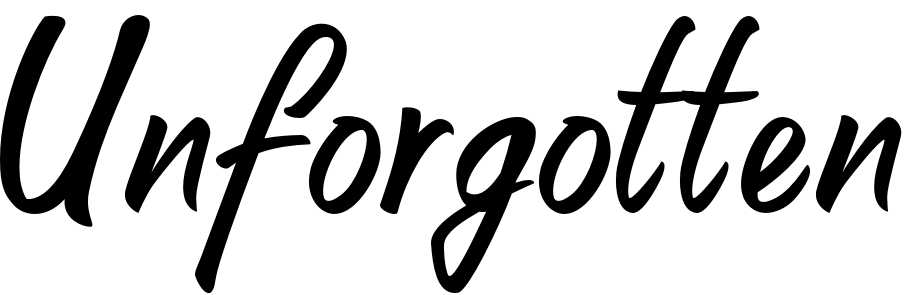 Font Unforgotten